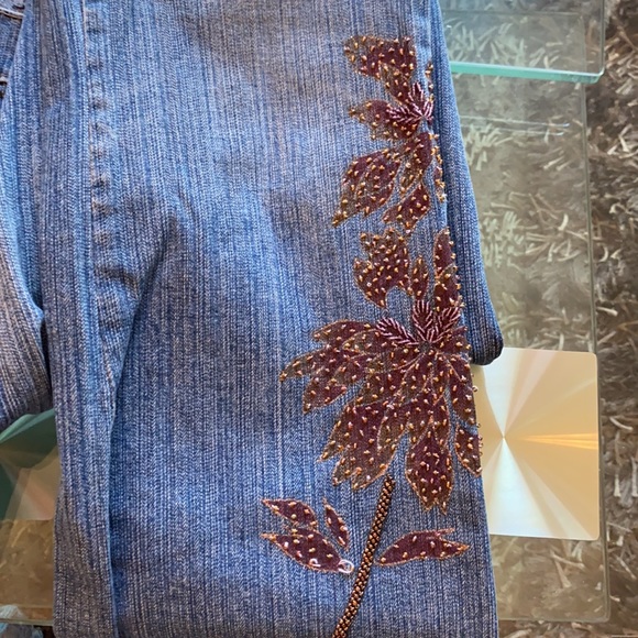 Z.Cavaricci beaded jeans - Picture 3 of 4